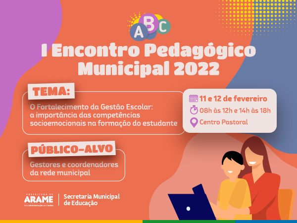 I Encontro Pedagógico Municipal 2022