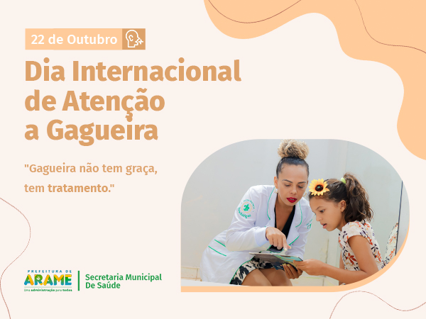 Dia Internacional de Atenção a Gagueira