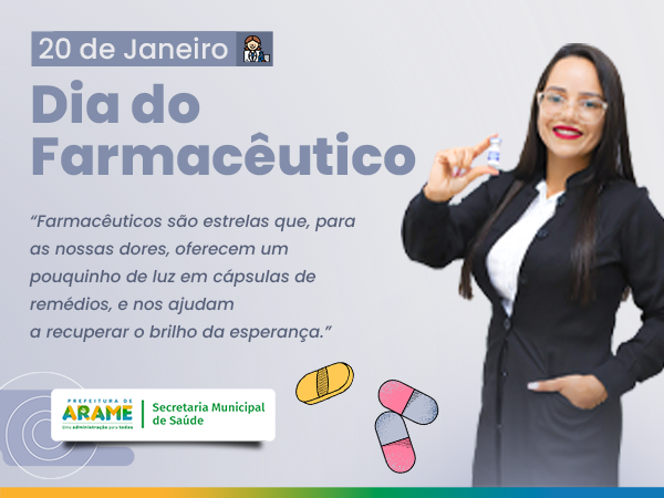 Feliz Dia do Farmacêutico!